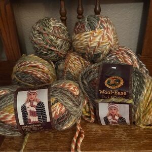 Lion Brand YarnWool-Ease Thick and Quick Coney Island  Color #612   7 Skeins